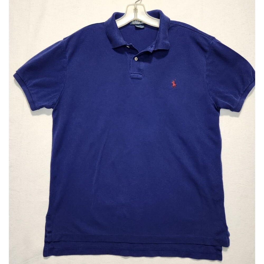 Polo Ralph Lauren Men's Medium Custom Fit Polo Pony Classic Preppy Cotton